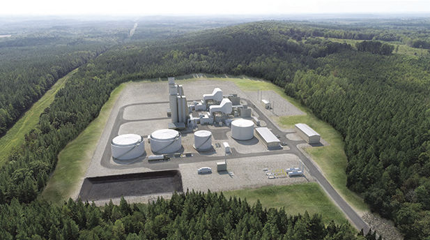 Proposed peak power station